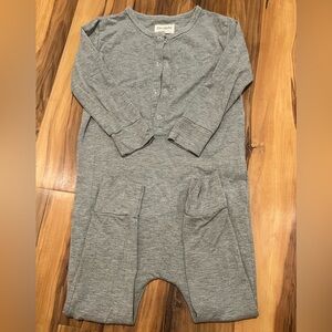 Mini Mioche Button-Up Jumpsuit